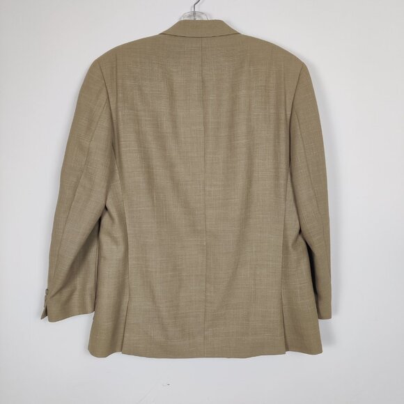 Claudio Morelli Men's Wool Linen Blazer Jacket Sz 42R Business Casual Old Money - Picture 2 of 9